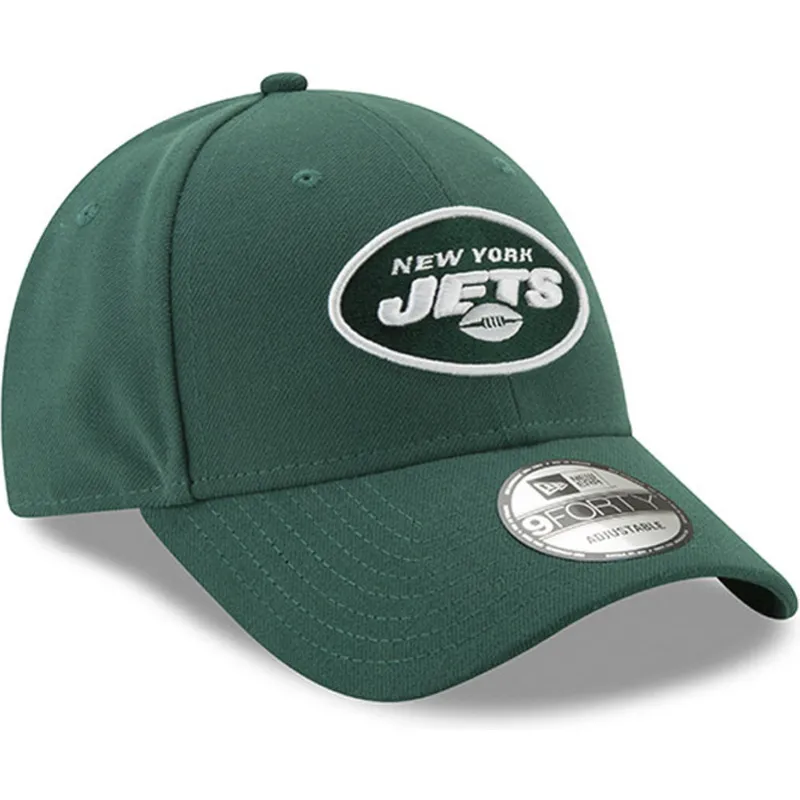 mutzen-gebogen-grun-verstellbares-band-9forty-the-league-der-new-york-jets-nfl-von-new-era