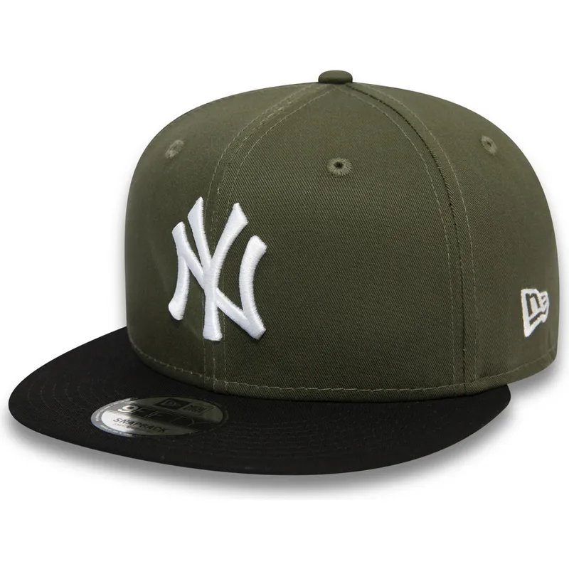 mutzen-flach-grun-snapback-9fifty-colour-block-der-new-york-yankees-mlb-von-new-era