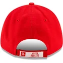 cappellino-curvo-rosso-regolabile-9forty-the-league-dei-houston-rockets-nba-di-new-era