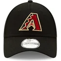 czarna-regulowana-czapka-z-zakrzywionym-daszkiem-9forty-the-league-arizona-diamondbacks-mlb-od-new-era