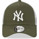 czapka-trucker-zielono-biala-9forty-a-frame-new-york-yankees-mlb-new-era