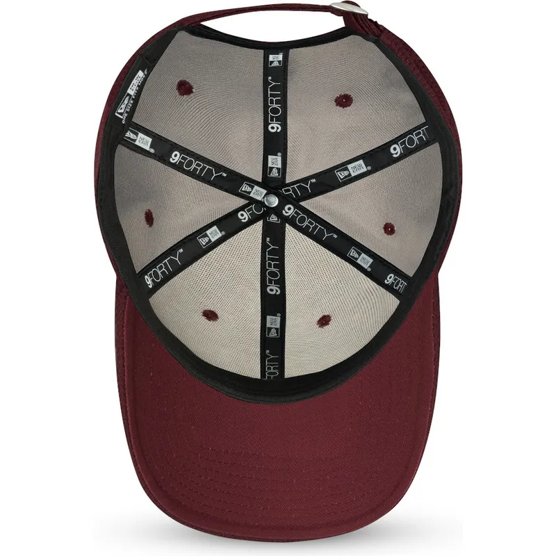 mutzen-gebogen-rot-verstellbares-band-granate-9forty-diamond-era-der-new-york-yankees-mlb-von-new-era mutzen-gebogen-rot-verstellbares-band-granate-9forty-diamond-era-der-new-york-yankees-mlb-von-new-era
