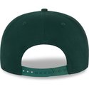 new-era-flat-brim-9fifty-essential-oakland-athletics-mlb-green-and-yellow-snapback-cap