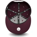 mutzen-flach-rot-snapback-granate-9fifty-essential-der-new-york-yankees-mlb-von-new-era
