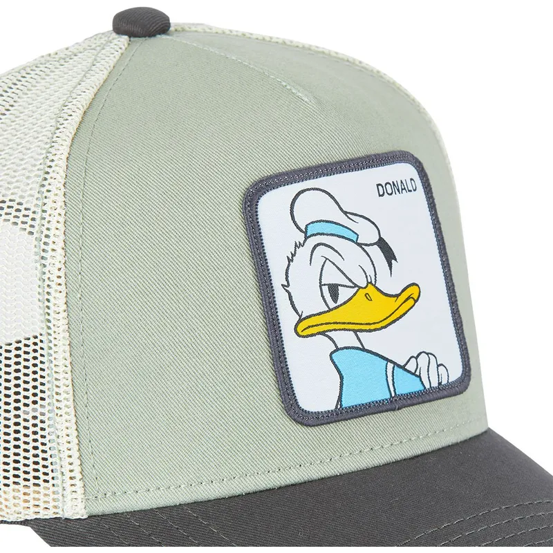 mutzen-gebogen-grun-snapback-donald-duck-disney-von-capslab