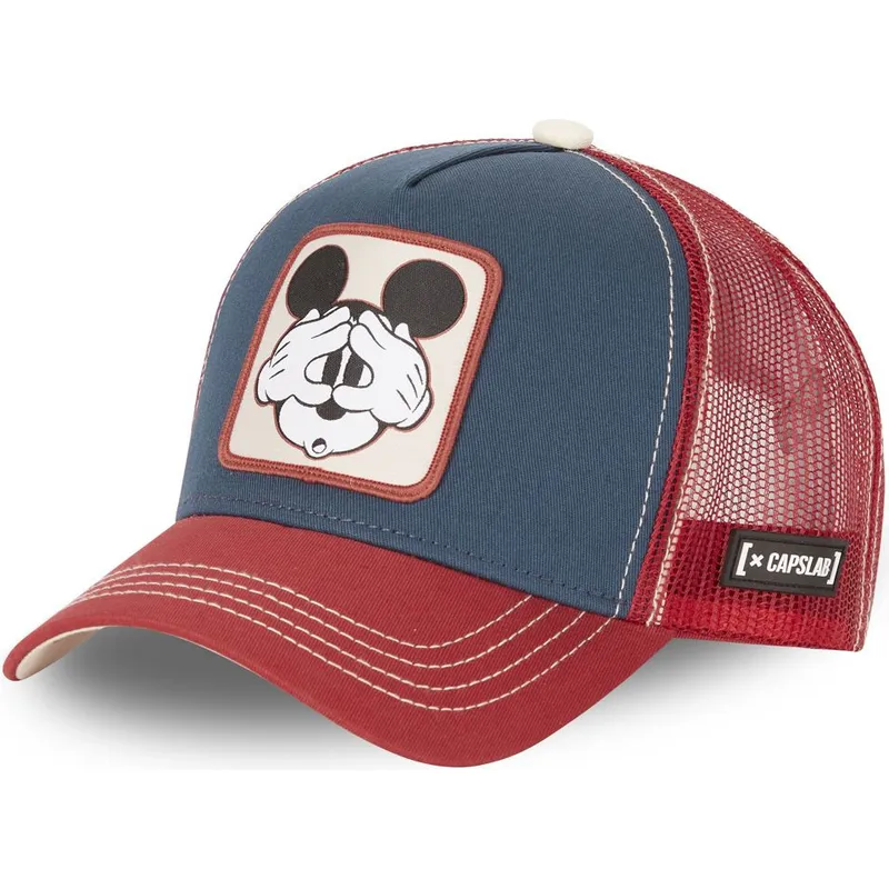 mutzen-gebogen-marineblau-snapback-mickey-mouse-disney-von-capslab mutzen-gebogen-marineblau-snapback-mickey-mouse-disney-von-capslab