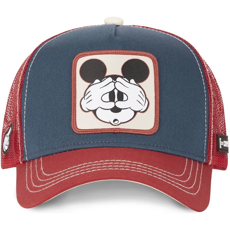 mutzen-gebogen-marineblau-snapback-mickey-mouse-disney-von-capslab mutzen-gebogen-marineblau-snapback-mickey-mouse-disney-von-capslab