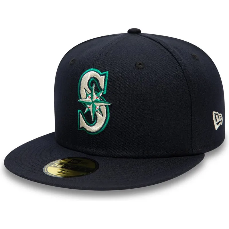 marineblaue-angepasste-59fifty-authentic-on-field-flat-cap-der-seattle-mariners-mlb-von-new-era