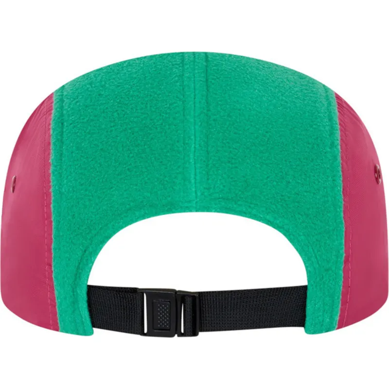 mutzen-flach-grun-verstellbares-band-camper-von-new-era
