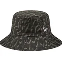 eimer-grau-der-bucket-gris-leopard-patterned-tapered-von-new-era