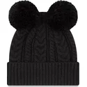 mutzen-pompon-schwarz-cuff-double-der-new-york-yankees-mlb-von-new-era
