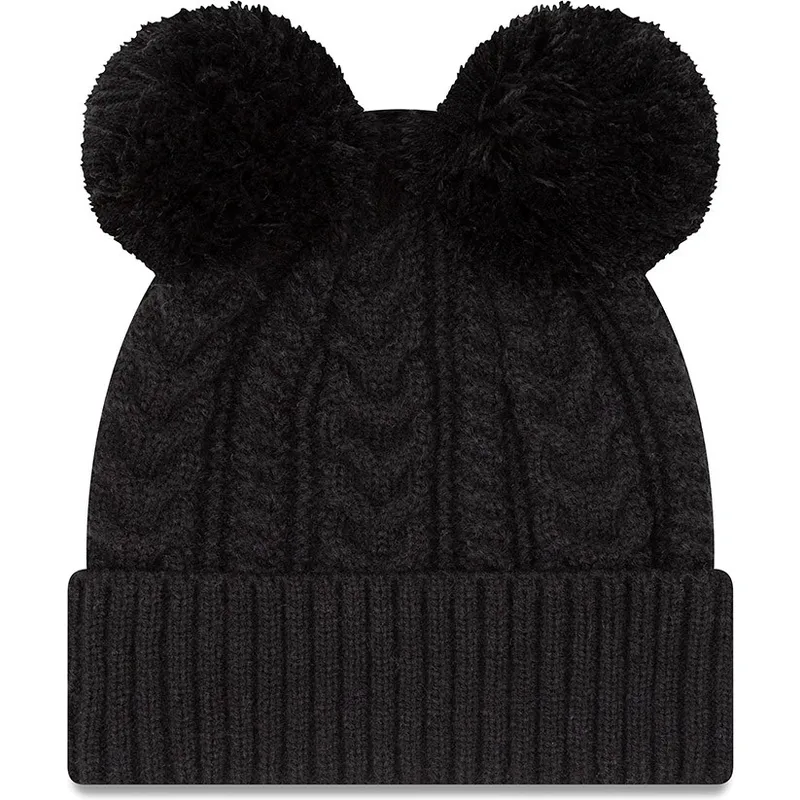 mutzen-pompon-schwarz-cuff-double-der-new-york-yankees-mlb-von-new-era