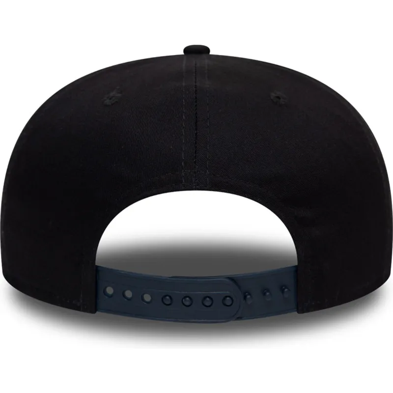 marineblaue-gebogene-snapback-kappe-9fifty-stretch-snap-der-new-york-yankees-mlb-von-new-era
