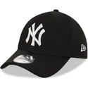 schwarze-gebogene-angepasste-kappe-39thirty-diamond-era-von-new-york-yankees-mlb-von-new-era