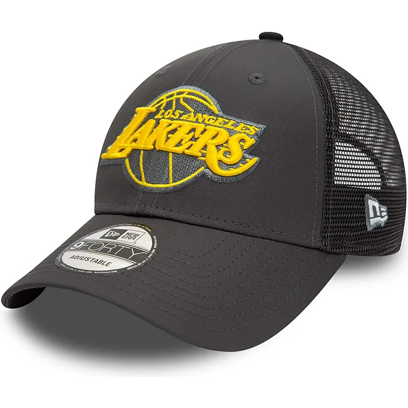 mutzen-gebogen-grau-verstellbares-band-9forty-home-field-der-los-angeles-lakers-nba-von-new-era mutzen-gebogen-grau-verstellbares-band-9forty-home-field-der-los-angeles-lakers-nba-von-new-era