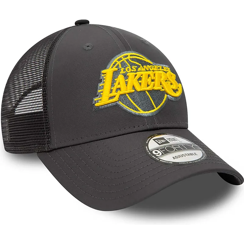 mutzen-gebogen-grau-verstellbares-band-9forty-home-field-der-los-angeles-lakers-nba-von-new-era mutzen-gebogen-grau-verstellbares-band-9forty-home-field-der-los-angeles-lakers-nba-von-new-era