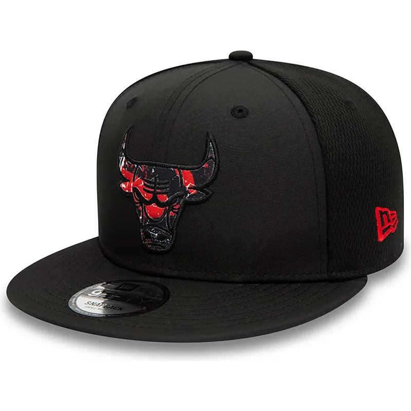 mutzen-flach-schwarz-snapback-9fifty-print-infill-der-chicago-bulls-nba-von-new-era