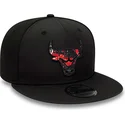 mutzen-flach-schwarz-snapback-9fifty-print-infill-der-chicago-bulls-nba-von-new-era