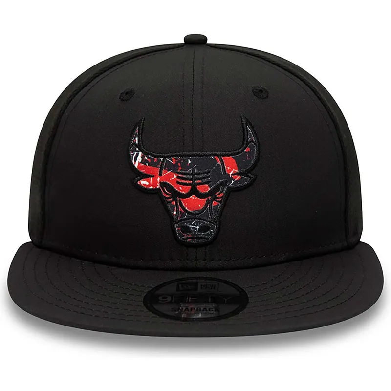 mutzen-flach-schwarz-snapback-9fifty-print-infill-der-chicago-bulls-nba-von-new-era