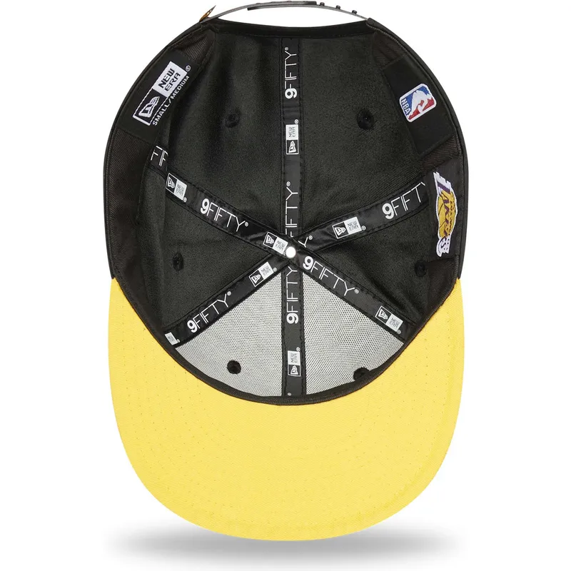 mutzen-flach-schwarz-snapback-9fifty-neon-pack-der-los-angeles-lakers-nba-von-new-era
