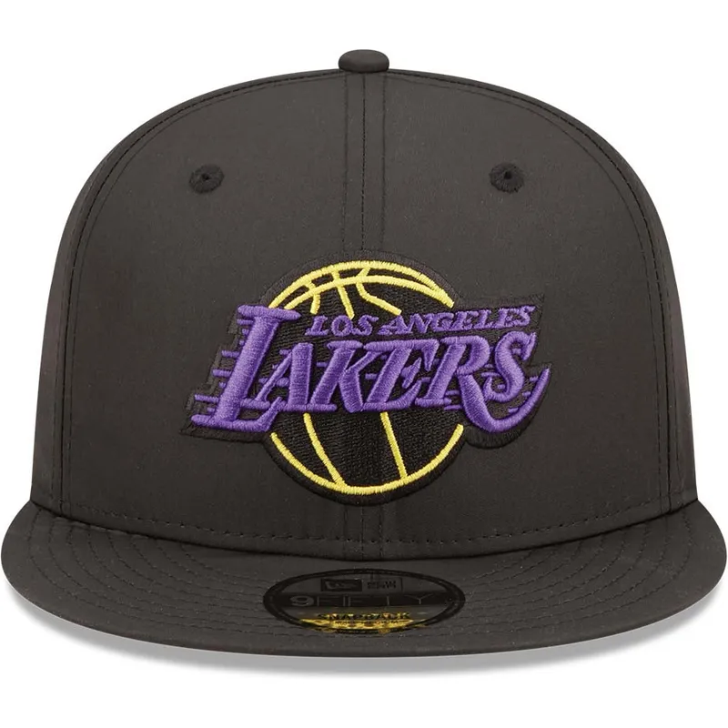mutzen-flach-schwarz-snapback-9fifty-neon-pack-der-los-angeles-lakers-nba-von-new-era