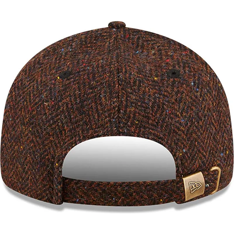 mutzen-flach-braun-verstellbares-band-9fifty-von-new-era