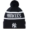 mutzen-pompon-marineblau-cuff-jake-der-new-york-yankees-mlb-von-new-era