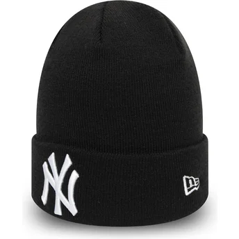 Berretto nero Cuff Essential dei New York Yankees MLB di New Era