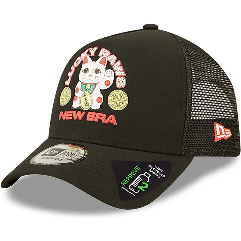mutzen-gebogen-schwarz-snapback-a-frame-von-new-era