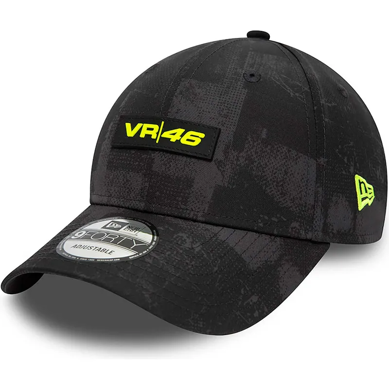mutzen-gebogen-schwarz-verstellbares-band-valentino-rossi-vr46-9forty-all-over-print-der-valentino-rossi-vr46-motogp-von-new-era