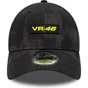 casquette-courbee-noire-ajustable-valentino-rossi-vr46-9forty-all-over-print-motogp-new-era