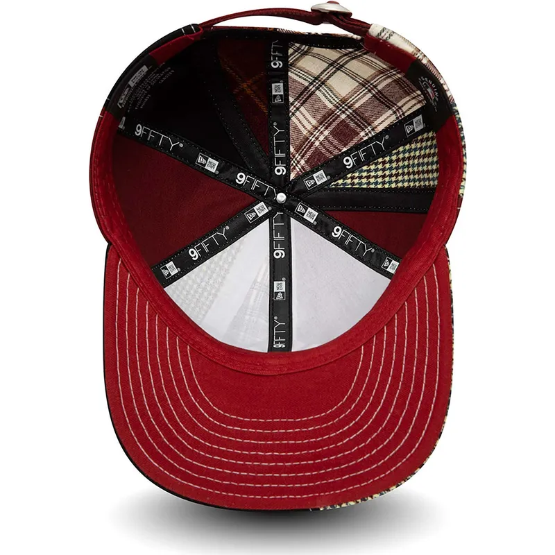 mutzen-flach-rot-verstellbares-band-9fifty-patch-panel-der-new-york-yankees-mlb-von-new-era mutzen-flach-rot-verstellbares-band-9fifty-patch-panel-der-new-york-yankees-mlb-von-new-era