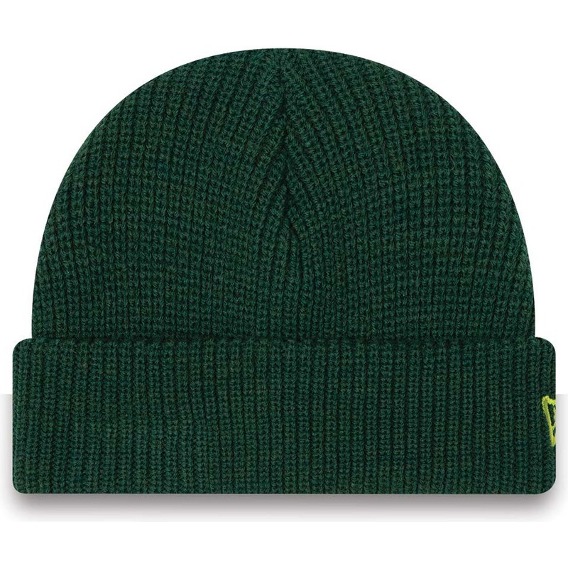 new-era-cuff-rib-short-green-beanie