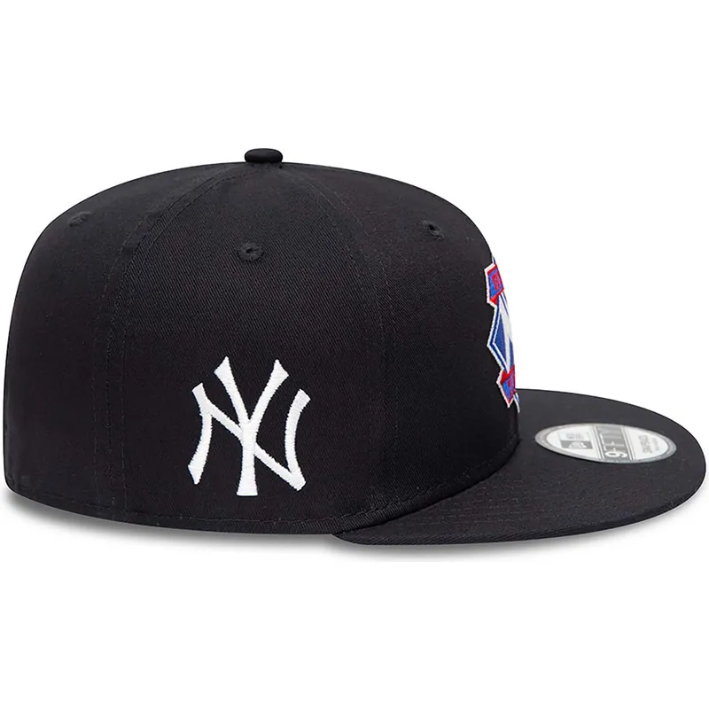 mutzen-flach-marineblau-snapback-9fifty-diamond-patch-der-new-york-yankees-mlb-von-new-era