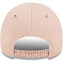 mutzen-gebogen-rosa-verstellbares-band-fur-kinder-pequeno-9forty-league-essential-der-new-york-yankees-mlb-von-new-era