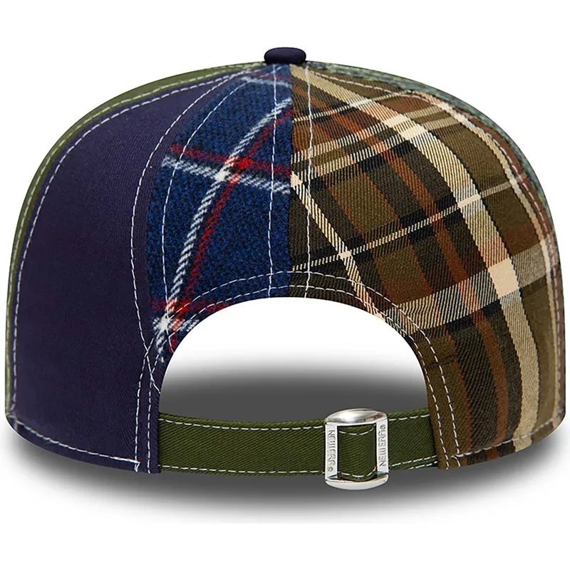 mutzen-flach-marineblau-verstellbares-band-9fifty-patch-panel-der-new-york-yankees-mlb-von-new-era