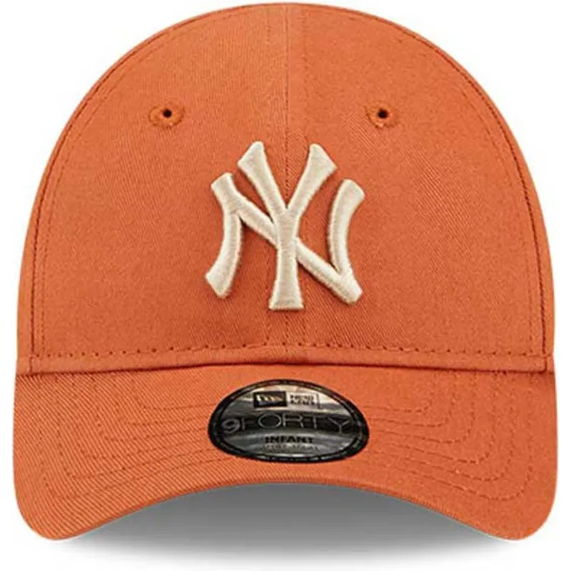 mutzen-gebogen-orange-verstellbares-band-fur-kinder-pequeno-9forty-league-essential-der-new-york-yankees-mlb-von-new-era mutzen-gebogen-orange-verstellbares-band-fur-kinder-pequeno-9forty-league-essential-der-new-york-yankees-mlb-von-new-era