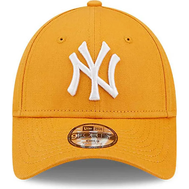 mutzen-gebogen-orange-verstellbares-band-fur-kinder-9forty-league-essential-der-new-york-yankees-mlb-von-new-era mutzen-gebogen-orange-verstellbares-band-fur-kinder-9forty-league-essential-der-new-york-yankees-mlb-von-new-era