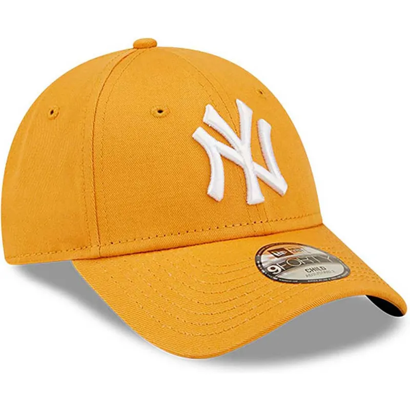 mutzen-gebogen-orange-verstellbares-band-fur-kinder-9forty-league-essential-der-new-york-yankees-mlb-von-new-era mutzen-gebogen-orange-verstellbares-band-fur-kinder-9forty-league-essential-der-new-york-yankees-mlb-von-new-era