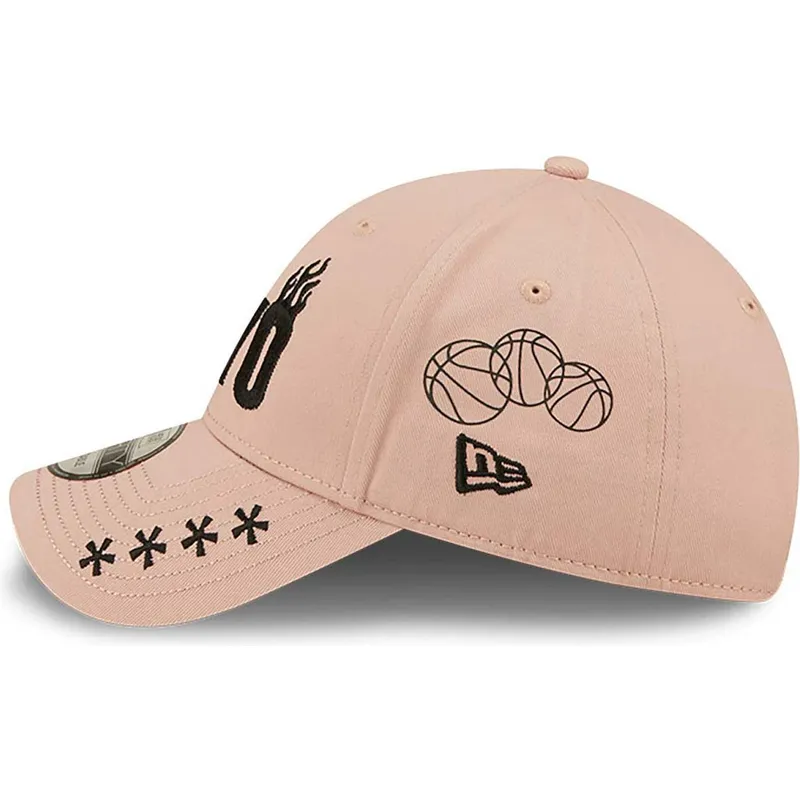 mutzen-gebogen-rosa-verstellbares-band-9forty-von-new-era