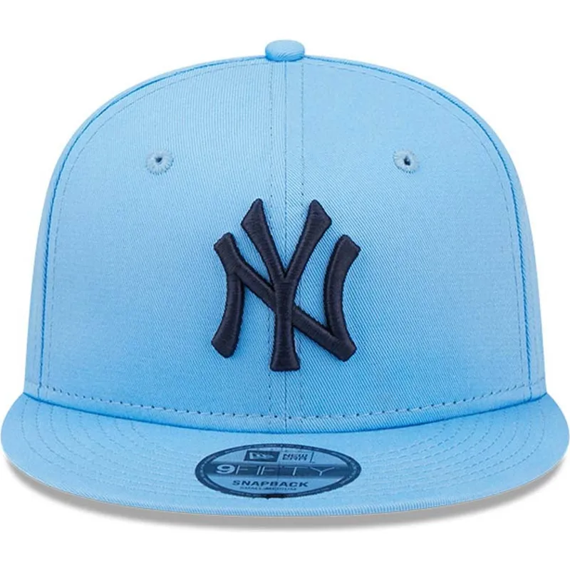 mutzen-flach-blau-snapback-9fifty-league-essential-der-new-york-yankees-mlb-von-new-era