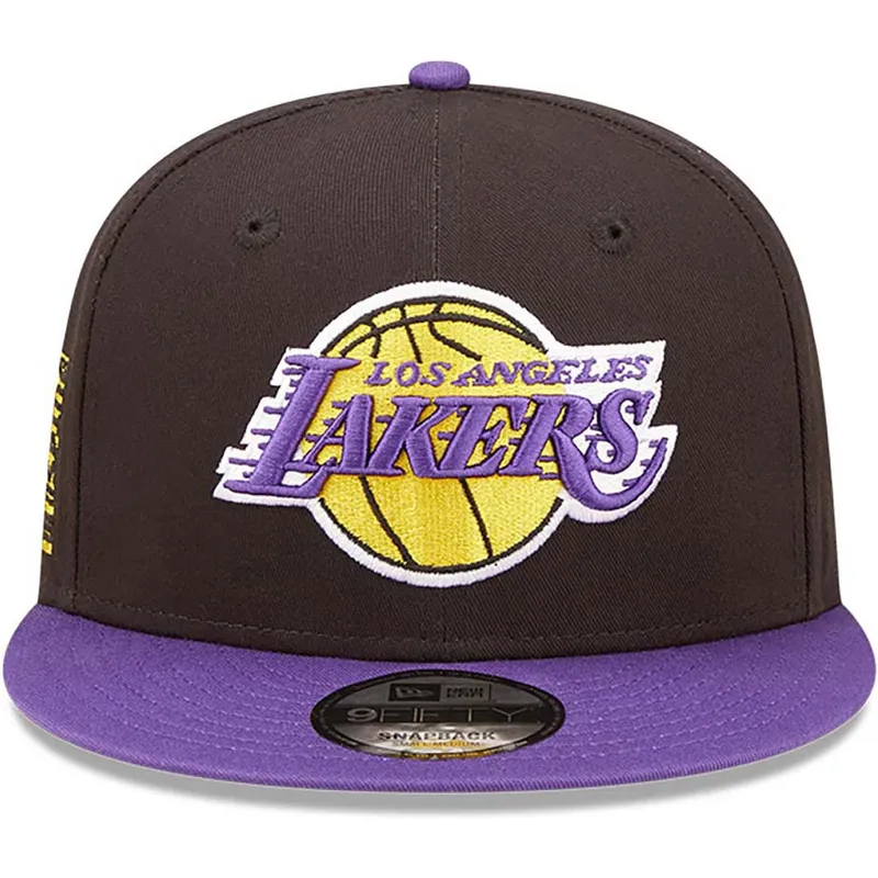 mutzen-flach-schwarz-snapback-9fifty-team-patch-der-los-angeles-lakers-nba-von-new-era mutzen-flach-schwarz-snapback-9fifty-team-patch-der-los-angeles-lakers-nba-von-new-era