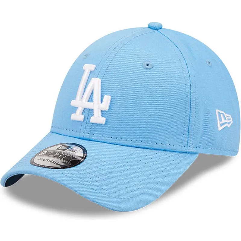 mutzen-gebogen-blau-verstellbares-band-9forty-league-essential-der-los-angeles-dodgers-mlb-von-new-era mutzen-gebogen-blau-verstellbares-band-9forty-league-essential-der-los-angeles-dodgers-mlb-von-new-era