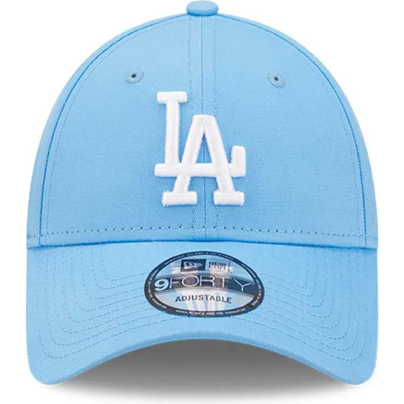 mutzen-gebogen-blau-verstellbares-band-9forty-league-essential-der-los-angeles-dodgers-mlb-von-new-era mutzen-gebogen-blau-verstellbares-band-9forty-league-essential-der-los-angeles-dodgers-mlb-von-new-era
