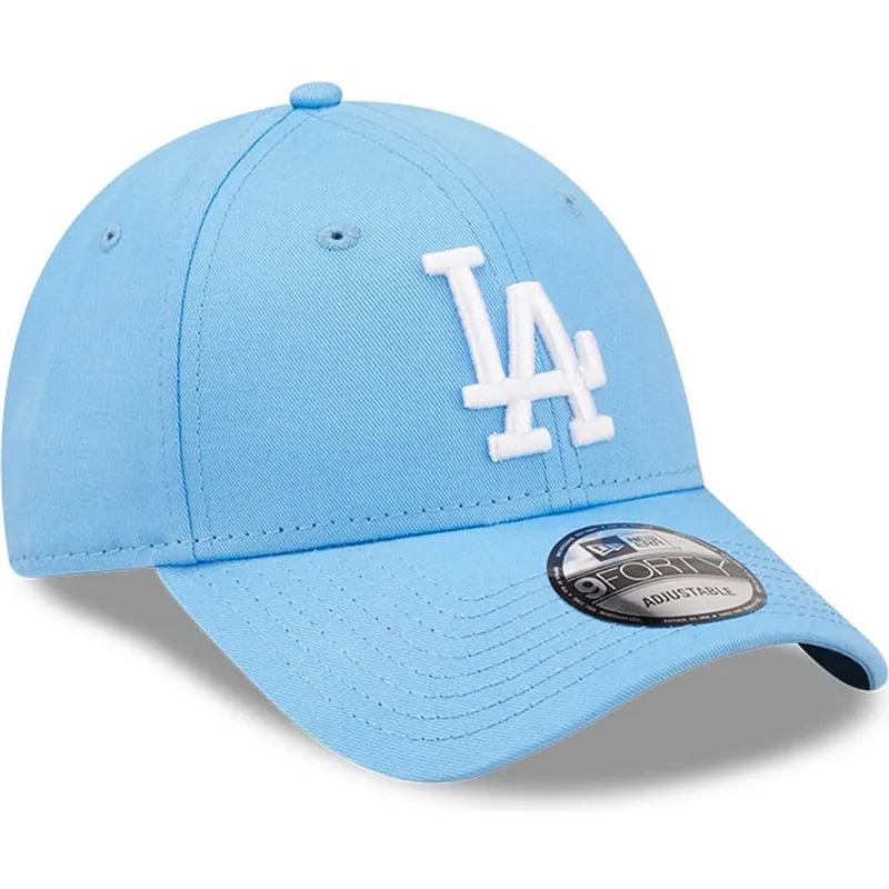mutzen-gebogen-blau-verstellbares-band-9forty-league-essential-der-los-angeles-dodgers-mlb-von-new-era mutzen-gebogen-blau-verstellbares-band-9forty-league-essential-der-los-angeles-dodgers-mlb-von-new-era