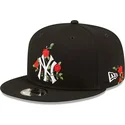 gorra-plana-negra-snapback-9fifty-flower-de-new-york-yankees-mlb-de-new-era