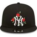gorra-plana-negra-snapback-9fifty-flower-de-new-york-yankees-mlb-de-new-era