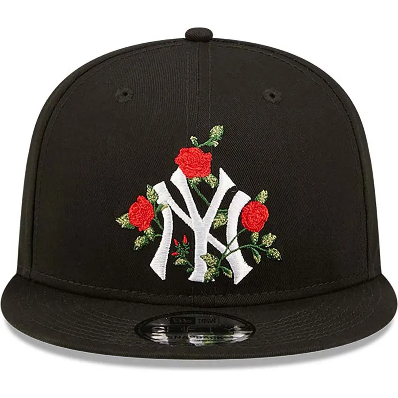 gorra-plana-negra-snapback-9fifty-flower-de-new-york-yankees-mlb-de-new-era