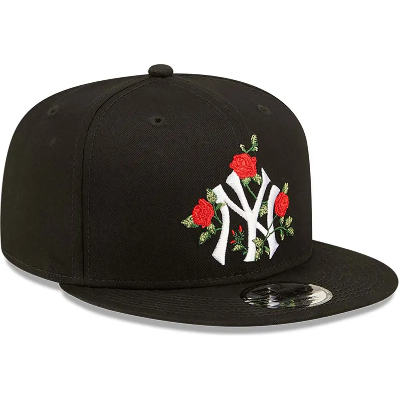 gorra-plana-negra-snapback-9fifty-flower-de-new-york-yankees-mlb-de-new-era