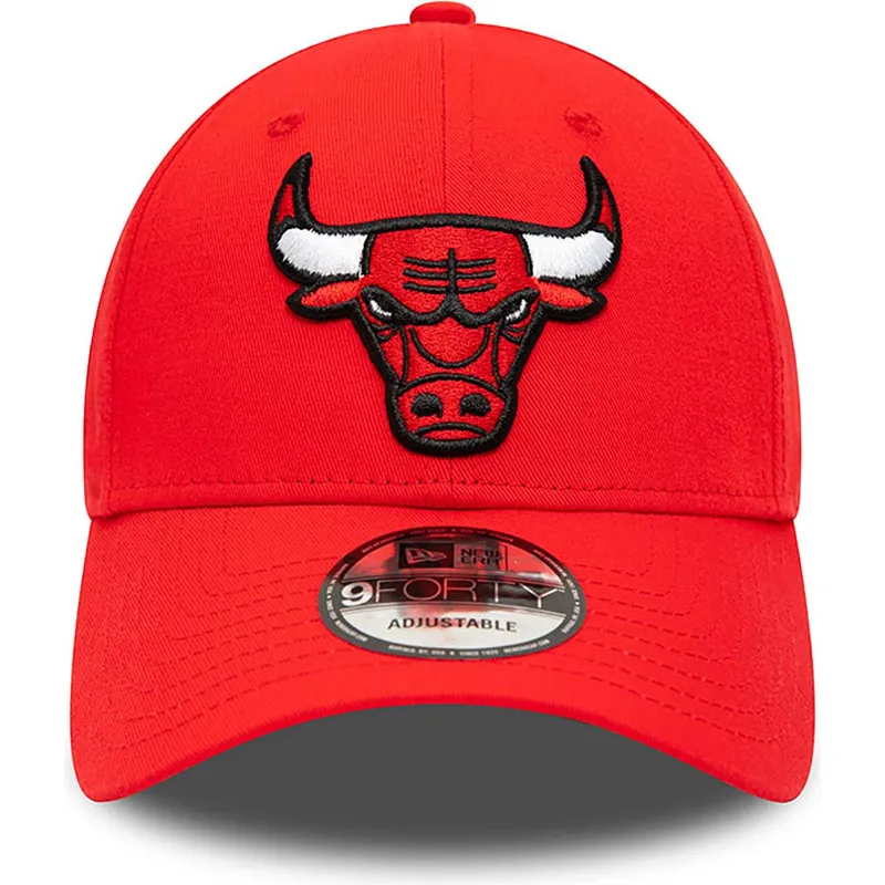 mutzen-gebogen-rot-verstellbares-band-9forty-team-side-patch-der-chicago-bulls-nba-von-new-era mutzen-gebogen-rot-verstellbares-band-9forty-team-side-patch-der-chicago-bulls-nba-von-new-era